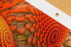 A hole has been drilled in each page to make hanging the calendar easy. Strange Abstractions Calendar 2021. A hole has been drilled in each page to make hanging the calendar easy. Strange Abstractions Calendar 2021.